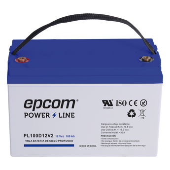 Baterías EPCOM Powerline PL100D12V2