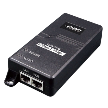 Inyectores de corriente por cable de red Planet POE-165