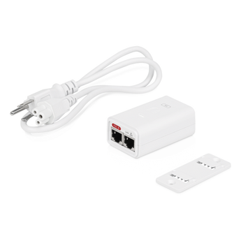 Inyectores de corriente por cable de red Ubiquiti POE-24-7W-G-WH
