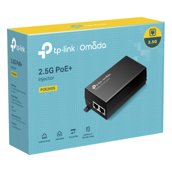 Inyectores de corriente por cable de red TP-Link POE260S