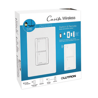 Smart home Lutron Caseta Wireless PPKG1WSWH