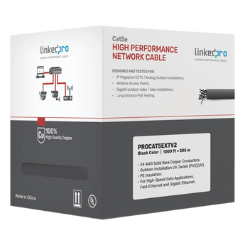 Cable UTP en bobina LinkedPro PRO-CAT-5-EXT-V2