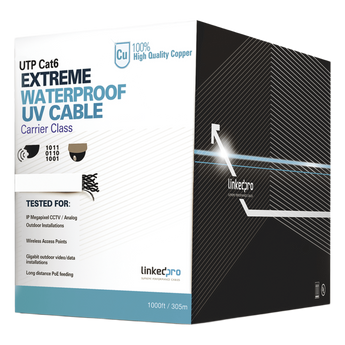 Cable UTP en bobina LinkedPro PRO-CAT-6-EXT-LITEW