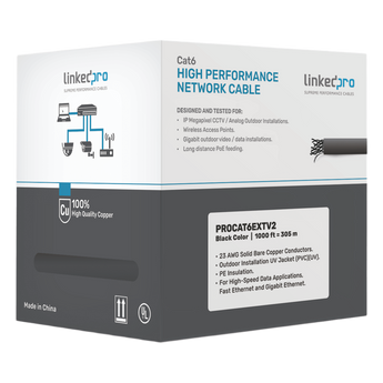 Cable UTP en bobina LinkedPro PRO-CAT-6-EXT-V2