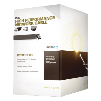 Cable UTP en bobina LinkedPro PRO-CAT-6-GELX