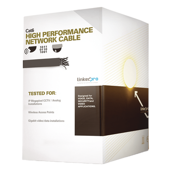 Cable UTP en bobina LinkedPro PRO-CAT-6/W