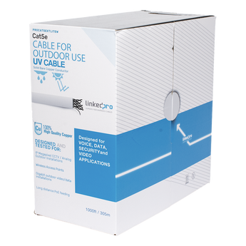 Cable UTP en bobina LinkedPro PRO-CAT5-EXT-LITEW-V2