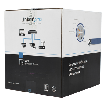 Cable UTP en bobina LinkedPro PRO-CAT6-S