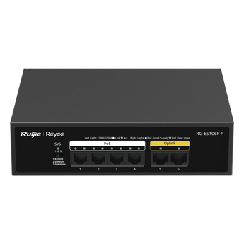 Switches Ruijie RG-ES106F-P