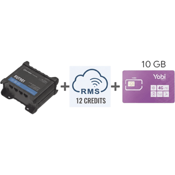 Routers Teltonika RUT901+1YRMS+10GBYOBI