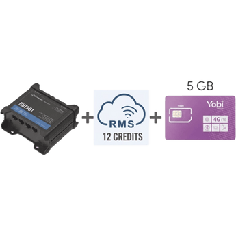 Routers Teltonika RUT901+1YRMS+5GBYOBI