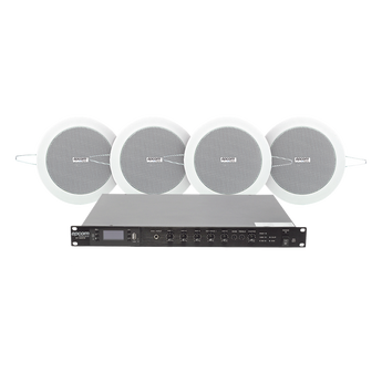 Audio residencial y comercial EPCOM ProAudio SF120DTB/4CS