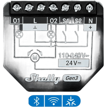 Smart home Shelly SHELLY2PMGEN3