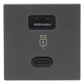 Jacks y conectores Simon SM-2USB-G