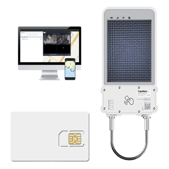 GPS y telemática Topflytech SOLARGUARDX100KITCODE