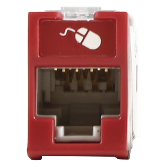 Jacks y conectores Siemon U6A-H03NS