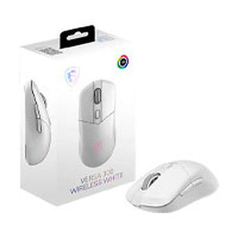 Mouse MSI Versa 300 W White blanco