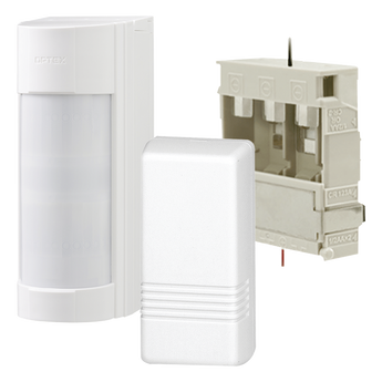 Sensores y detectores para alarma Optex VXI-R-WH