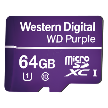 Tarjetas microSD Western Digital Purple WD64MSD