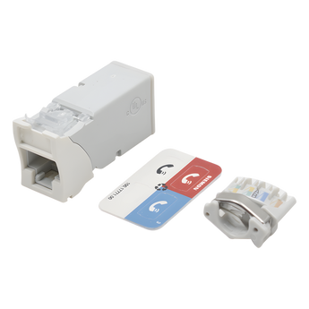 Jacks y conectores Siemon Z-MAX Z6A-02B