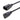 Cable StarTech.com 1415R-3F-Power-Cord negro