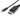 Cable Manhattan negro — vista 2