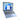 Laptop Lenovo IdeaPad Slim i5-13420h 8GB RAM 512GB SSD azul — vista 4