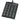 Teclado Manhattan negro