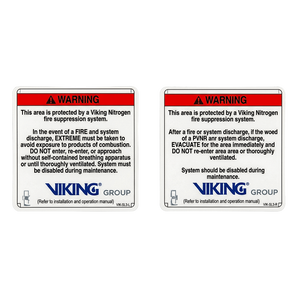 Extinción de incendio Viking 24587-S