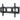 Soporte Manhattan 37" negro