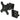 Soporte Manhattan negro