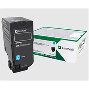 Tóners originales Lexmark 74C4SC0 cian
