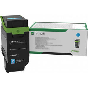 Tóners originales Lexmark 75M4HC0 cian