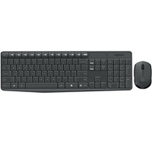 Kit teclado y mouse Logitech 920-007901 gris