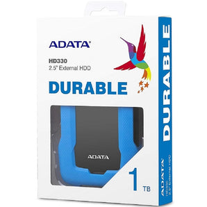 Disco duro externo ADATA AHD330-1TU31-CBL azul