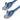 Cable StarTech.com azul — vista 2