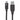 Cable Manhattan negro — vista 2