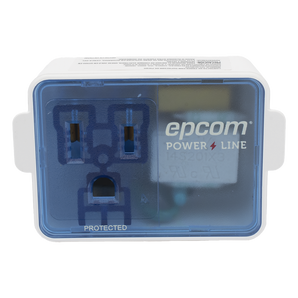 Multicontactos y protectores contra picos EPCOM Powerline EPLSPWLED