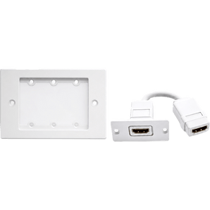 Audio residencial y comercial Kramer FRAME1G/WH(W)
