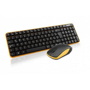 Kit teclado y mouse Ghia GT4000NA negro