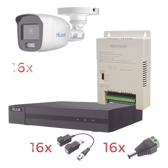 Kits de videovigilancia EPCOM ColorVu HL1080PL/16BCA