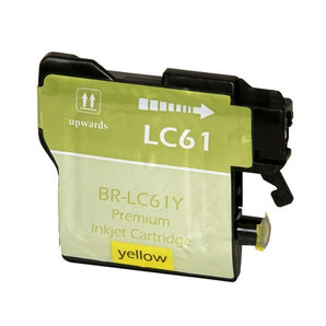 Cartucho de Tinta Compatible Brother LC-61 Amarillo