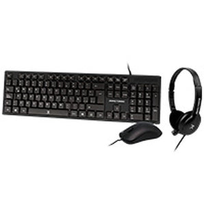 Kit teclado y mouse Perfect Choice PC-201717 negro