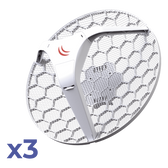 Enlaces inalámbricos punto a punto MikroTik RBLHG5KIT