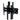 Soporte Manhattan negro — vista 3