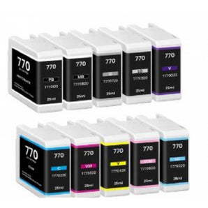Cartuchos de gran formato Epson T770520 cian