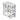 Gabinete Balam Rush BR-941488 blanco — vista 8