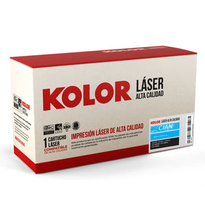 Tóner Compatible Samsung CLP-C660B Cian